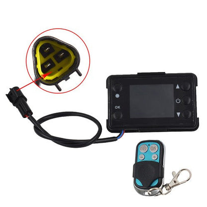 8KW 12V 24V Car LCD Monitor with Remote Control Fit For Car Air Diesel Parking