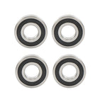 4Pcs 63/32-2RS Bearings 32��75��20mm Double Rubber Seals Deep Groove Ball Bearing