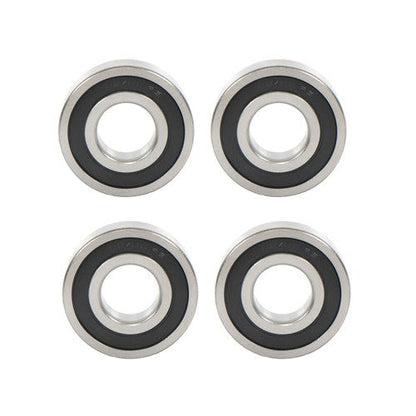 4Pcs 63/32-2RS Bearings 32×75×20mm Double Rubber Seals Deep Groove Ball Bearing