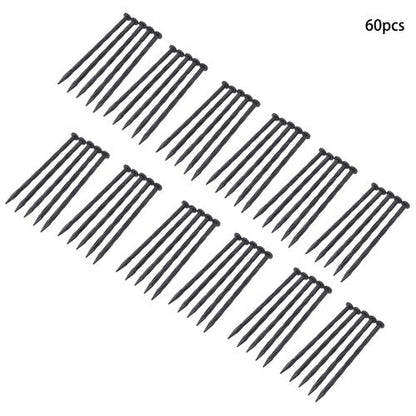 Edging Nails Garden Anchoring Spikes 8 Inch 60 Pcs Plastic Spiral Landscape