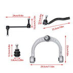 8Pcs Front Control Arm Kits For Mercedes ML450 GL350 ML500 ML550 GL550 2008-2011