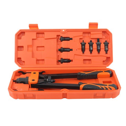 14" Rivet Nut Tool Kit Metric & Inch Mandrels 70pcs Rivnuts Nuts & 7 mandrels