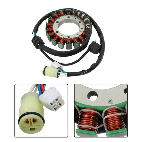 For 2004-2007 Yamaha Rhino 660 YXR660 Ignition Coil & Stator Regulator Relay Kit