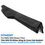 Rear Tailgate Cap Top Spoiler Cover Trim for 2004-2012 Nissan Titan
