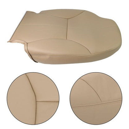 Leather For Dodge Ram 1500 2500 3500 SLT 1998-02 Front Driver Top Seat Cover Tan