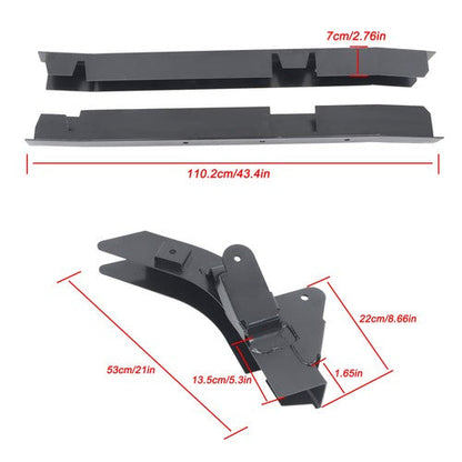 Rear Trail Control Arm Skid Plate Repair Frame New For Jeep Wrangler TJ 1997-02