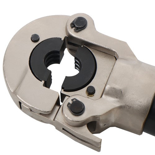 Hydraulic Pipe Cutter Copper Tube Fittings Crimping Tool w/ 1/2 3/4 & 1-inch Jaw