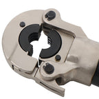 Hydraulic Pipe Cutter Copper Tube Fittings Crimping Tool w/ 1/2 3/4 & 1-inch Jaw