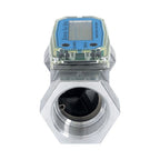 1.5inch 10.5-74 GPM Digital Turbine Flow Meter For Liquid Flow Meter