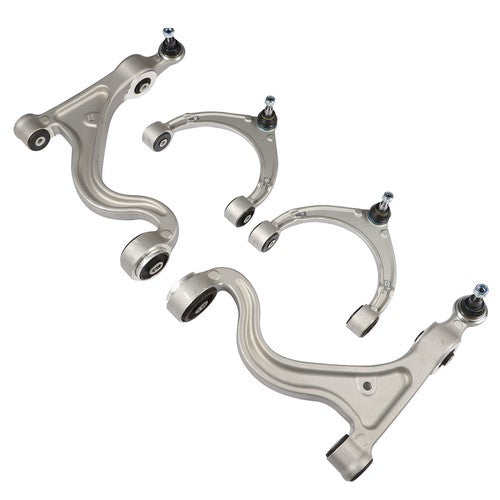 Fit For 2010-2013 Porsche Panamera 4PCS Aluminum Front Upper Lower Control Arms