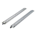 1 Pair of 22In Locking Drawer Slides Full Extension & Lock 150 lb Load Capacity