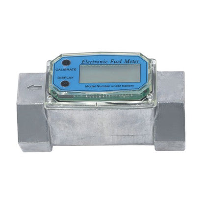 1.5inch 10.5-74 GPM Digital Turbine Flow Meter For Liquid Flow Meter