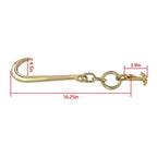 15 Inch G70 J Hook w/T-J Hook 5400 Lbs Working Load Limit Towing Hooks