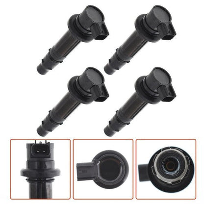 Ignition Coil 4Pack Fit For Yamaha YZF-R6 R6 YZF-R6S R6S YZF-R1 R1 FZ1 VMAX 1700