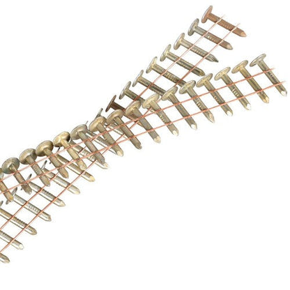 3600 full round head roof nails,3/4",15 degree inclined coil High-Quality