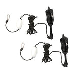 2-Pack Black Folding 7.05LB Fits For Grapnel Boat Kayak Marine Anchor Set