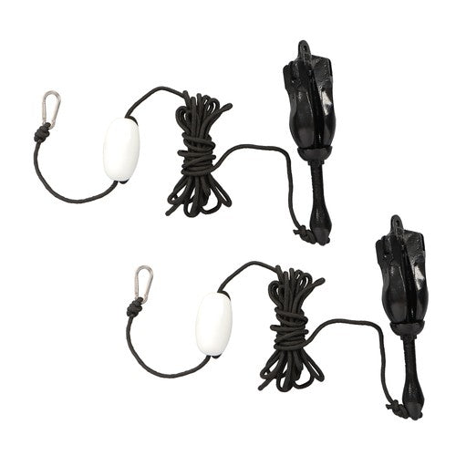 2-Pack Black Folding 7.05LB Fits For Grapnel Boat Kayak Marine Anchor Set