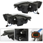 Pair Projector For Infiniti Q50 2014-2017 Passenger+Driver Side Clear Headlights