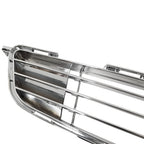 Fits 2009-2010 Toyota Corolla LE CE Front Bumper Lower Chrome Grille Grill