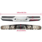 Rear Step Bumper Assembly Chrome Steel Fit For 1997-2003 2004 Dodge Dakota