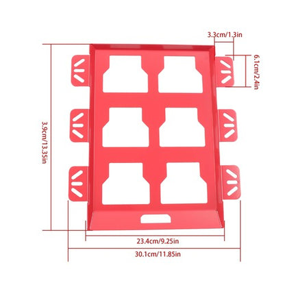 2 Pieces Tool Box Mounting Plate 50Lbs Half Package For Tool Storage System