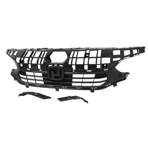Upper Lower Grill W/Molding Fog Lights Set Fit For Honda Civic 20222-2023 Front
