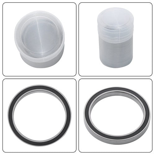 10Pcs 6707-2RS Bearings 35×44×5mm Double Rubber Seals Deep Groove Ball Bearing