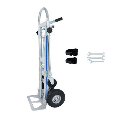 1000 LBS Capacity 3 in 1 Convertible Hand Truck for Warehouses & Factories