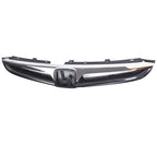Front Grille Plastic Bumper Black Trim For Honda Accord 4-door Sedan 2006 2007