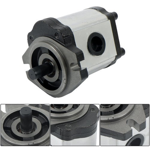 Hydraulic Gear Pump 4-18 GPM, 9 Tooth Spline Shaft SAE A-2 Bolts CW Cast Iron