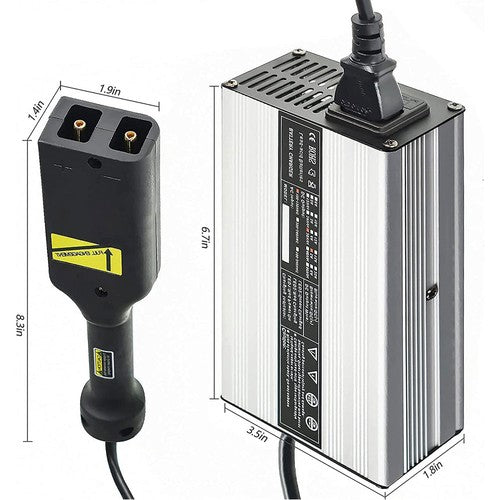 36 Volt 5A Battery Charger D-Style Plug Fits For EZGO TXT Medalist Golf Cart