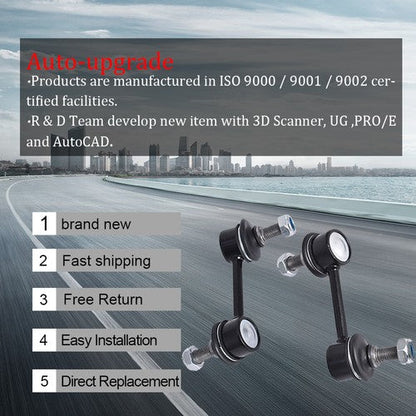 For Honda Accord New Suspension Kit Arms Ball Joints Stabilizer Links Kits 12pc
