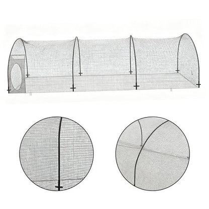 22x12x8 FT Softball Baseball Cage Net and Frame Heavy Duty Pitching Cage