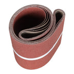 5PCS 6x48 in Sanding Belts 80 NEW Grit Belt Sander Sandpaper aluminum oxide