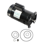 B2848 1 HP Square Flange Swimming Pool Water Pump Motor 3450 RPM, 1 Speed