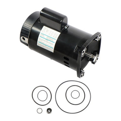 B2848 1 HP Square Flange Swimming Pool Water Pump Motor 3450 RPM, 1 Speed