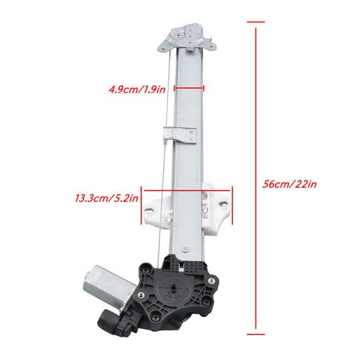 Front Right Power Window Regulator W/Motor For Honda Accord 2013-17 751-619