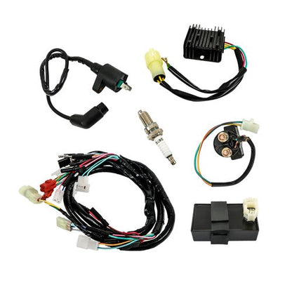 For Honda FourTrax 300 TRX300FW 4x4 CDI Ignition Coil Spark Plug Wire Harness