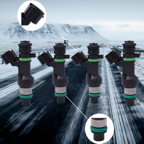 4X Fuel Injector 16600-EN200 For Nissan Versa Sentra NV200 1.8L FBY2850