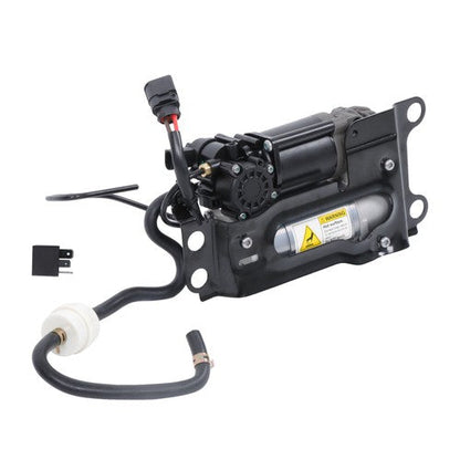 For Audi A8 Quattro 2011-2018 NEW 4H0616005C Air Suspension Compressor w/Bracket