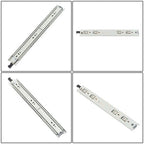1 Pair 18 Inch 150 Lb Capacity Heavy Duty Locking Drawer Slides