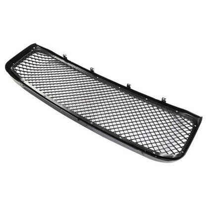 For Ford F250 F350 1999-2004 Front Bumper Upper Hood Grill Durable Plastic Black