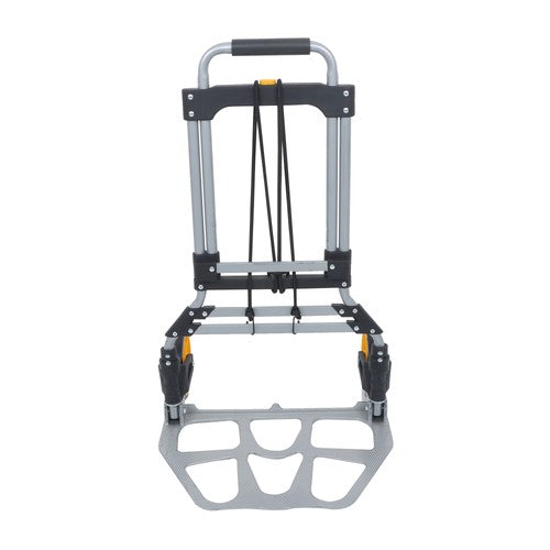 264Lb Capacity Alloy Steel Folding Trolley Heavy-Duty Luggage Trolley Cart