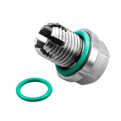 M12.1-1.25x15mm Oil Drain Plug Self-tapping Piggyback Stainless Steel Repair Kit