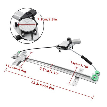 For Honda Odyssey 2005-2010 Power Window Regulator w/ Motor Front Left 741-007