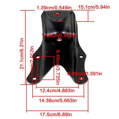 For Ford Bronco Sport 80-97 Rear Leaf Spring Rear Hanger Bracket & Shackle Kit