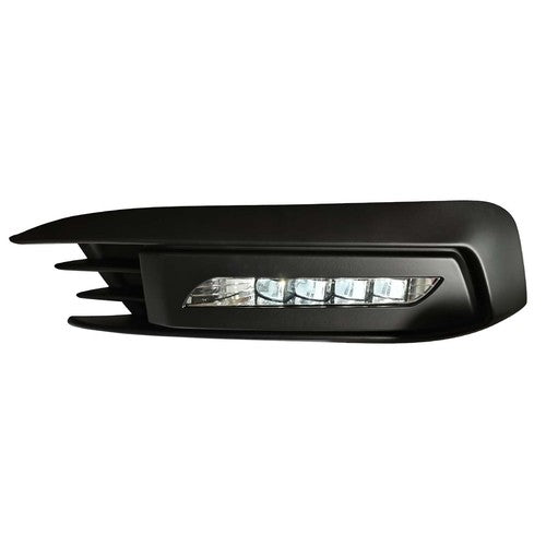 Pair For 2016-2018 Honda Civic LED DRL Fog Light  W/Turn Signal Lamp LH+RH