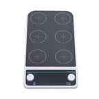 6x500ml 6 Position Magnetic Stirrer 50-1200RPM 120℃/248℉ Multi-Position Magnetic