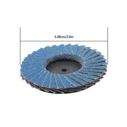 60 PCS 40/60/80/120 Grit 2 Inch Mixed Sanding Discs Set with 1/4" Holder