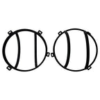 Black Headlight Headlamp Guard Round Cover Kit for 2007-2018 for Jeep Wrangler JK